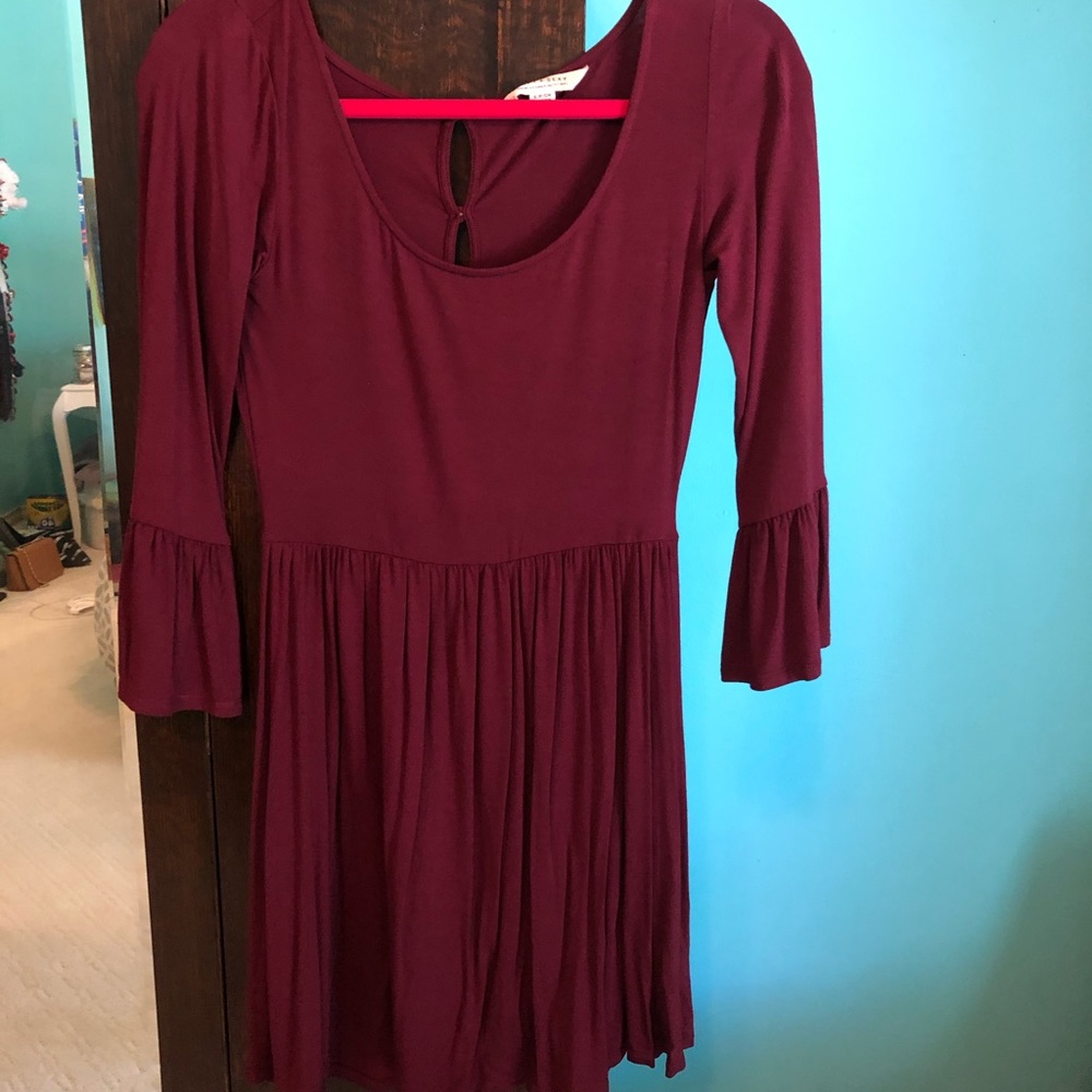 Maroon Dress
